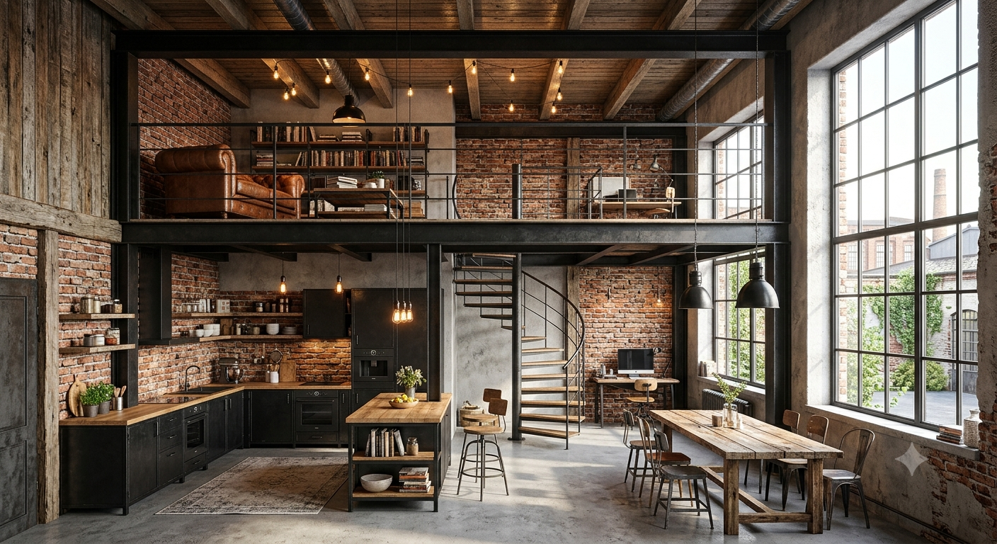 projekt domu z antresola studio atrium